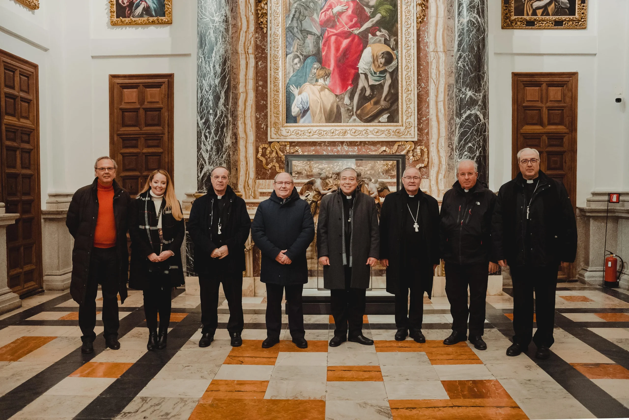 Nuncio Apostólico visita Catedral de Toledo